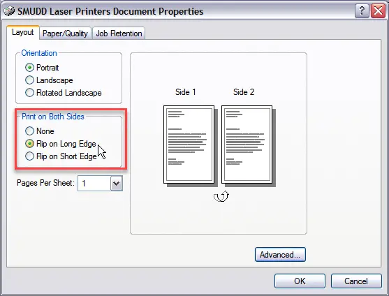 Double Sided Printing - The Ultimate Guide 1 Duplex printing options
