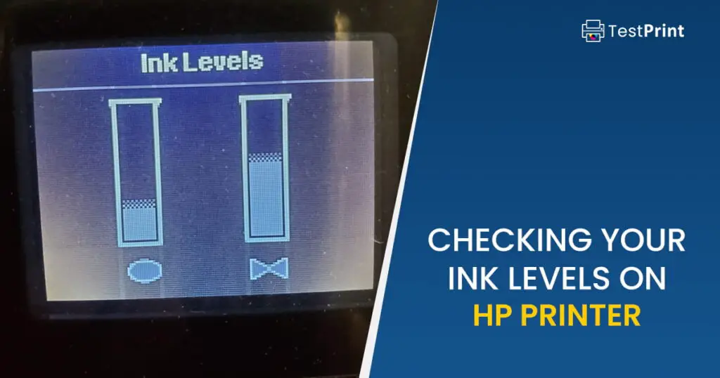 HP Printer Guide Checking Your Ink Levels