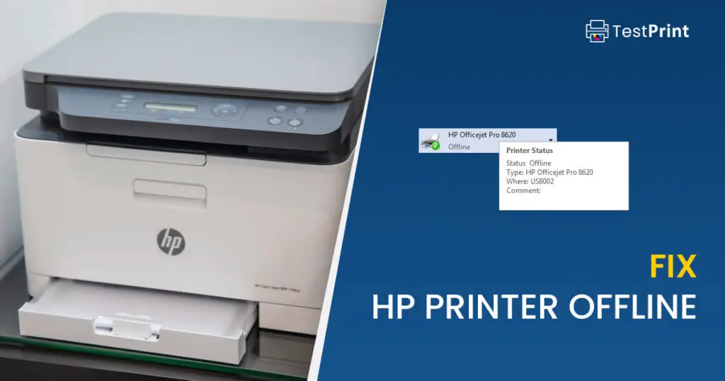 How To Fix HP Printer Offline